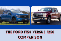 The Ford F150 versus F250 Comparison