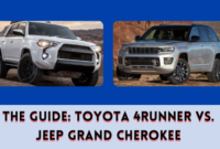 The Guide Toyota 4Runner vs. Jeep Grand Cherokee