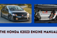 The Honda K20Z3 Engine Manual