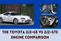 The Toyota 2JZ-GE vs 2JZ-GTE Engine Comparison