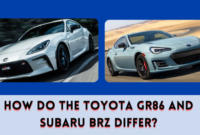 How Do the Toyota GR86 and Subaru BRZ Differ