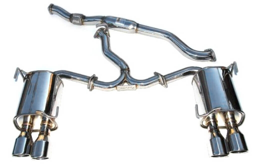 The Exhaust Options for the VA Subaru WRX