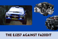 The EJ257 against FA20DIT