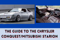 The Guide to the Chrysler ConquestMitsubishi Starion