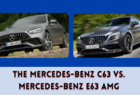 The Mercedes C43 compared Mercedes C63 AMG