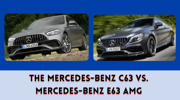 The Mercedes C43 compared Mercedes C63 AMG