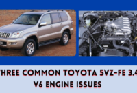 Three Common Toyota 5VZ-FE 3.4 V6 Engine Issues